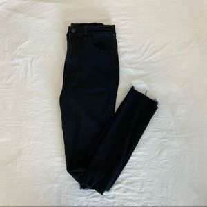 black BDG urban outfitters skinny jeans